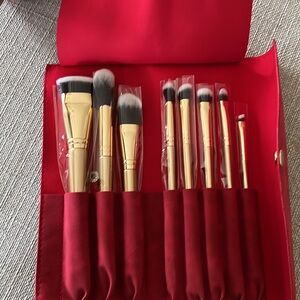 Luxie Glitter And Gold Brush Set